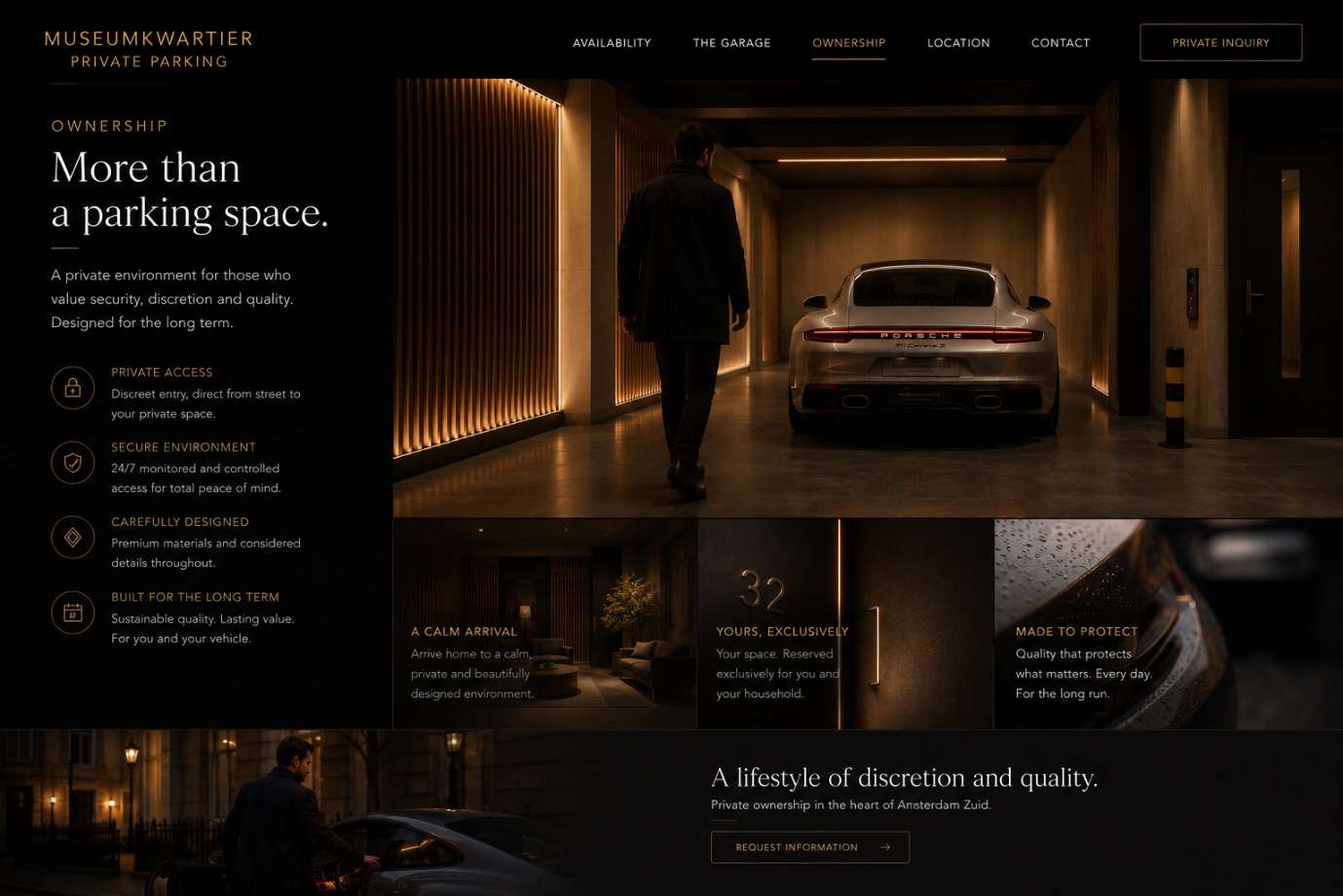 Climate-controlled interior